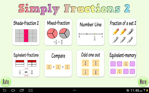 Simply Fractions 2 Lite