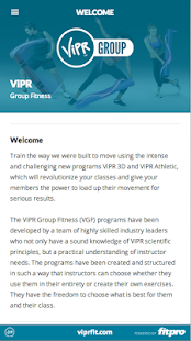 Lastest ViPR Group Fitness APK for PC