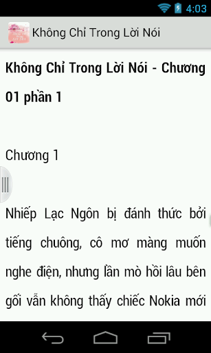 【免費書籍App】Không chỉ trong lời nói (Full)-APP點子