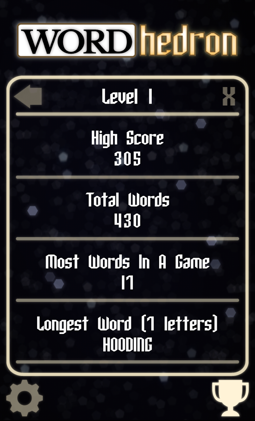 Wordhedron Pro Screen 2