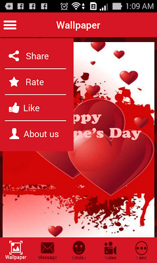 Valentine Day App