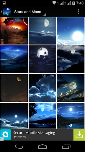 【免費個人化App】Stars and Moon HD Wallpapers-APP點子