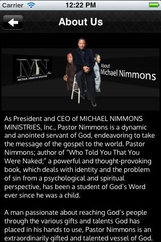 Michael Nimmons Ministries