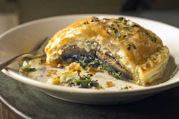 Mushroom wellingtons