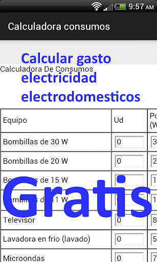 【免費工具App】Mide Consumo electrodomesticos-APP點子