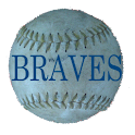 Simple Atlanta Braves Schedule logo