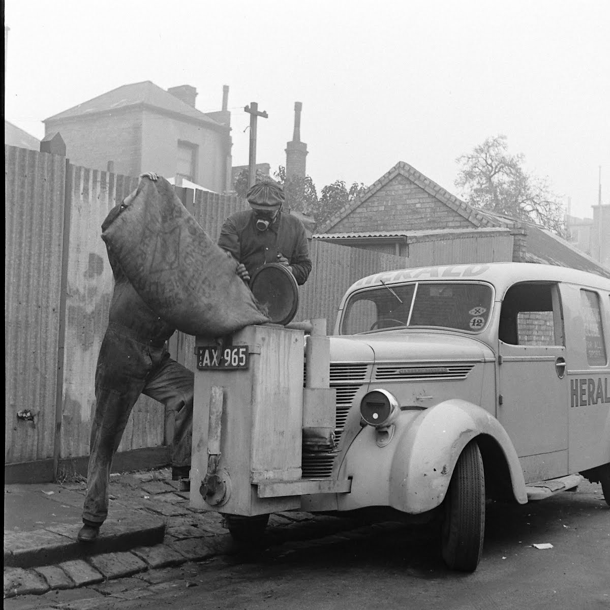 Charcoal Burning Car Wallace Kirkland — Google Arts & Culture