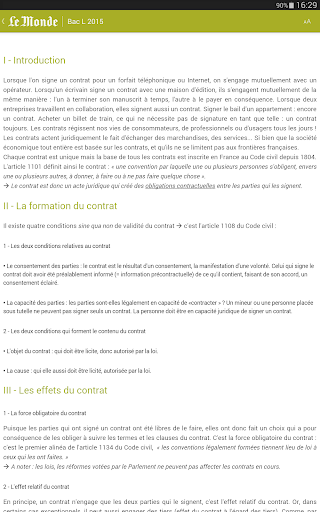 【免費教育App】Bac L 2015 - Le Monde-APP點子