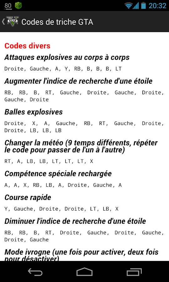 Cheats GTA - Android Apps on Google Play