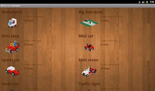 download Brick car examples free