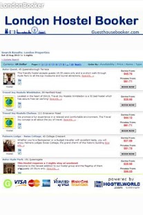 London hostel booking Screenshots 1