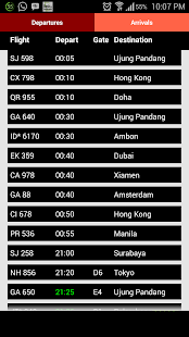 Jakarta Airport Flight Tracker Screenshots 0