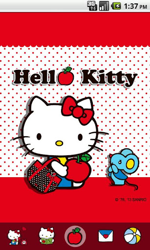 Hello Kitty AppleToldBag Theme