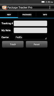 Package Tracker Pro - screenshot thumbnail