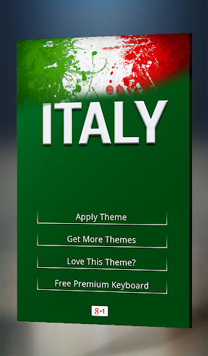 Italian Keyboard Theme