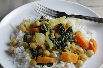 Kale and Butternut Curry