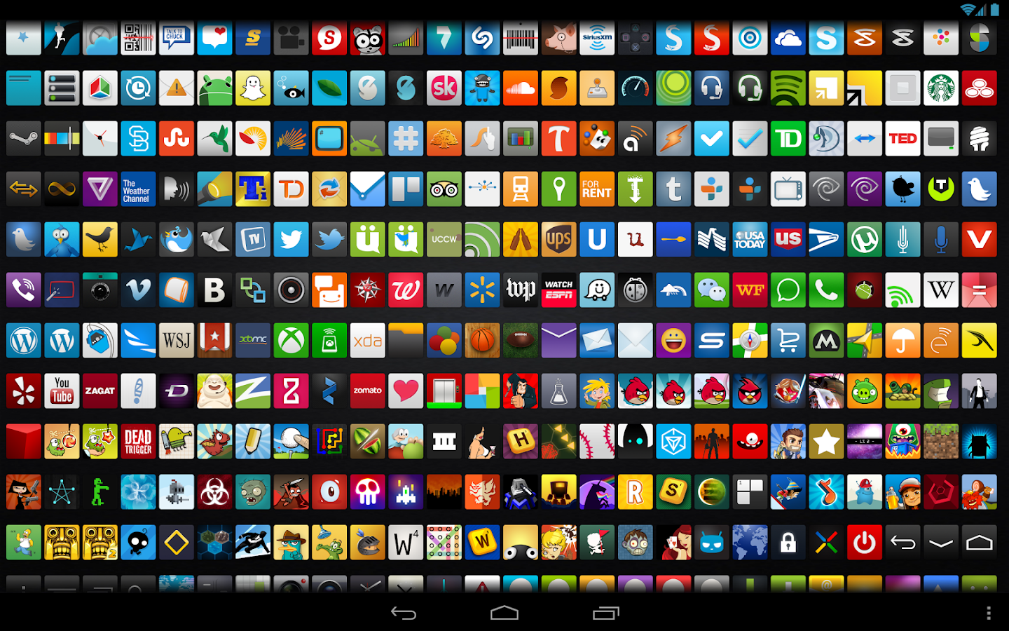 Tersus (adw nova apex theme) - screenshot