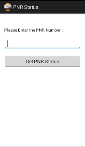 IRCTC PNR Status