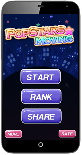 【免費益智App】Pop Star Moving-APP點子