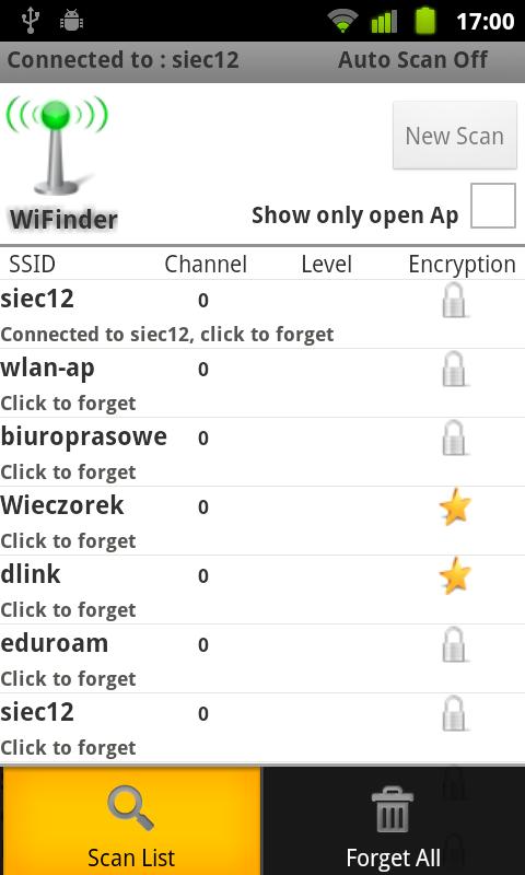 WiFinder Android