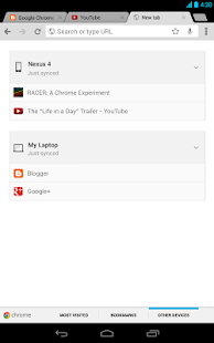 Chrome Browser - Google - screenshot thumbnail