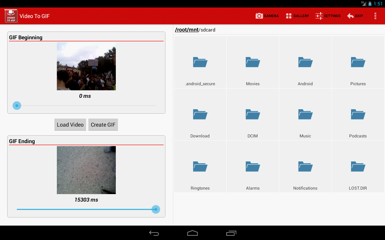 Video To GIF Pro - screenshot