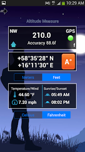 Altimeter GPS Calculator Lite Screenshots 5