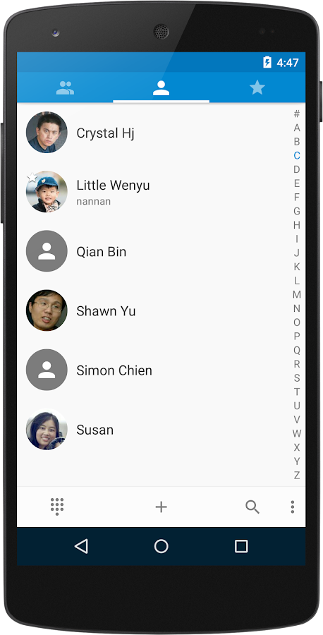    ExDialer - Dialer & Contacts- screenshot  