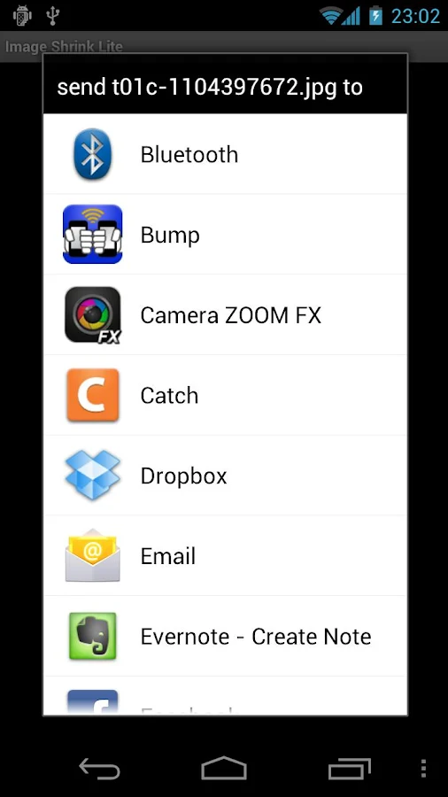 Image Shrink (Resizer) - screenshot