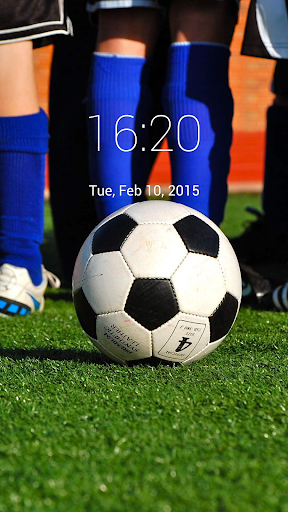 Soccer Ball Lock Screen