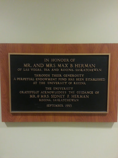 Herman Honorary Plaque