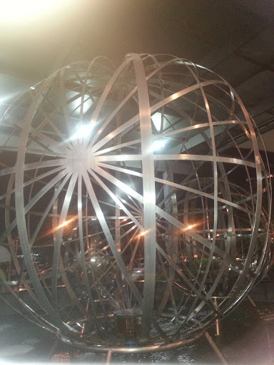 Woven Metal Spheres