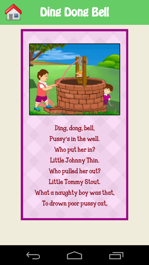 50 Nursery Rhymes - screenshot