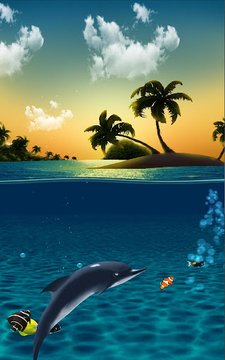 Aqua World Pro HD wallpaper