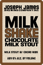 Logo of Joseph James Milkshake Chocolate Milk Stout