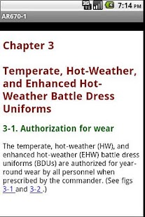 How to get Uniform Regulation AR670-1 lastet apk for laptop