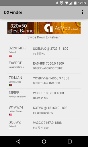 Ham DX Cluster Spots Finder