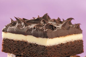 Double Frosted Brownies