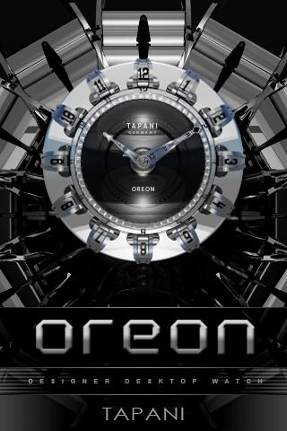 OREON Designer Clock Widget