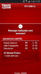 Ponto Certo Bilhete Unico - screenshot thumbnail