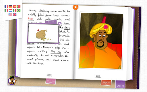 【免費書籍App】Ali Baba and The Forty Thieves-APP點子