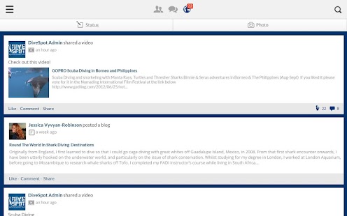 Divespot Mobile Screenshots 1