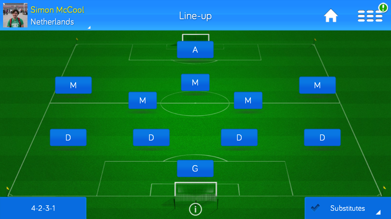 Online Soccer Manager (OSM) - screenshot