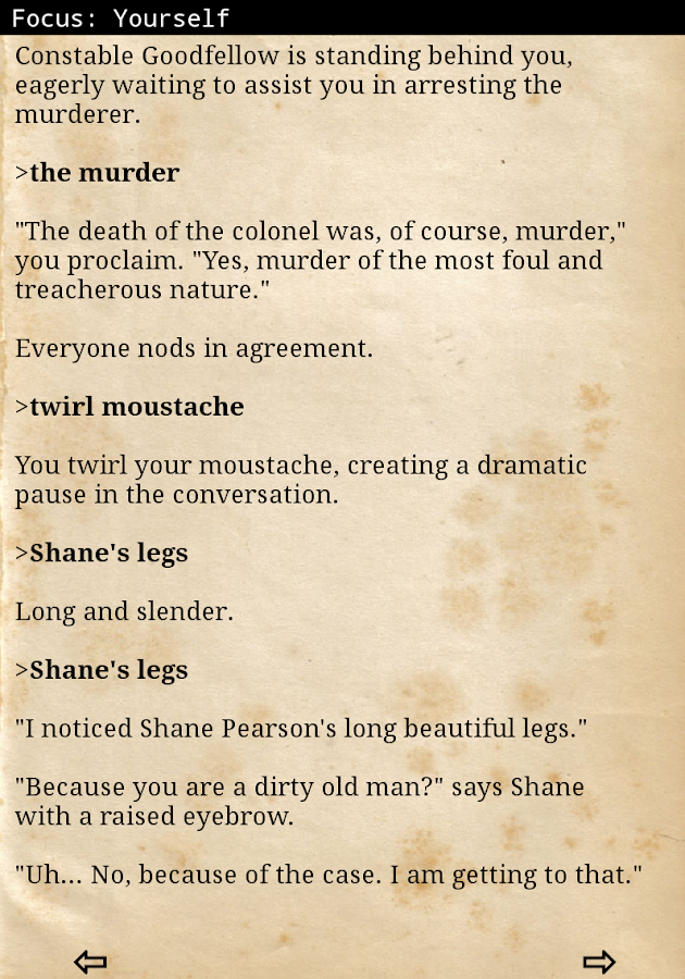   Death off the Cuff – Capture d'écran 