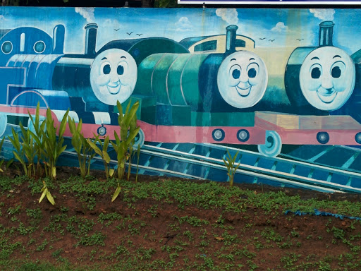 Thomas The Tank Engine Mural