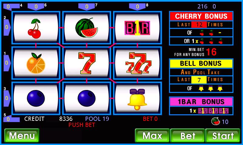 Slot machine cherry master Screen 2