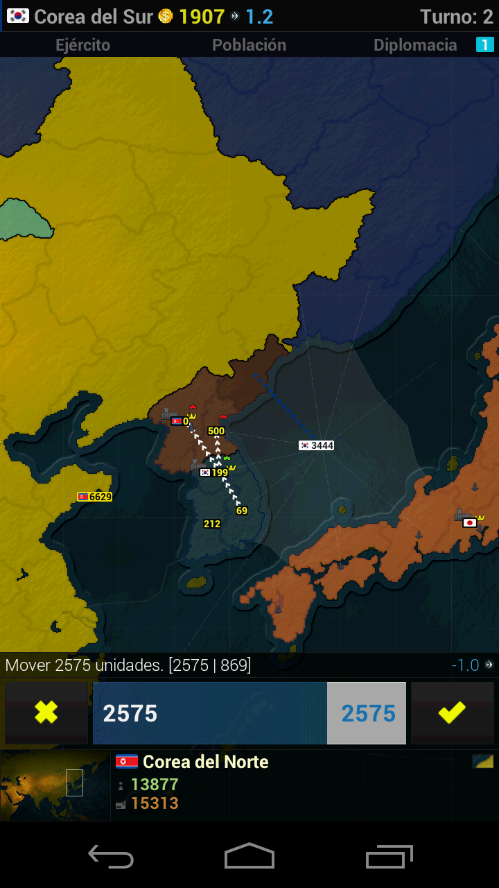 Android application Age of History Asia screenshort