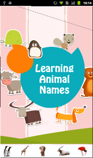 Learning Animal Names