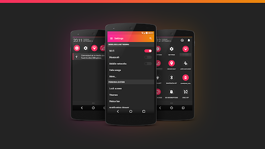 Screenshot Liv Dark - CM11/Pa Theme v1.0.5