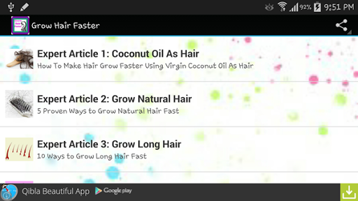 【免費健康App】Grow Hair Faster - Tips-APP點子